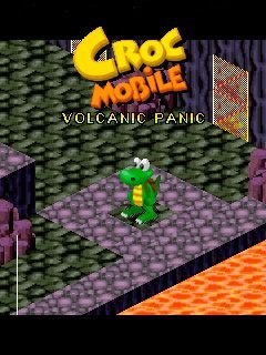 game pic for Croc Mobile 2 Volcano Panic